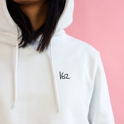 162 Hoodie White